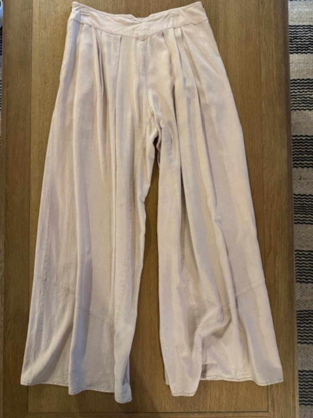 Anthropologie. Pilcro Linen Palazzo Trouser Pants. 28 - Picture 5 of 12
